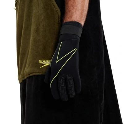 Imagen de Speedo Guantes de natación Básico Piscina para Unisex Adulto, Negro, S