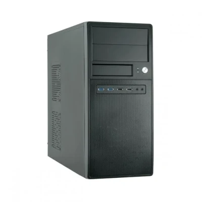 Imagen de Chieftec Carcasa Midi Uni CG 04B OP ATX (Negro) sin Fuente de alimentación