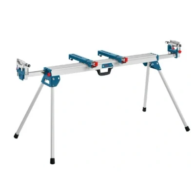 Imagen de Bosch Professional GTA 3800 Mesa de trabajo para ingletadora (extensión 3,9 m, capacidad carga 250 kg, ruedas desmontables)