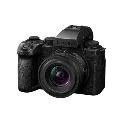 Imagen de Panasonic LUMIX DC S5M2XNE Cámara Marco Completo Sin Espejo, Grabación 4K 60P y 6K 30P, Pantalla Abatible, Wi Fi, AF Híbrido De Fase, IS Activo, ISO Nativo Dual, con S R1840E 18 40mm Lente