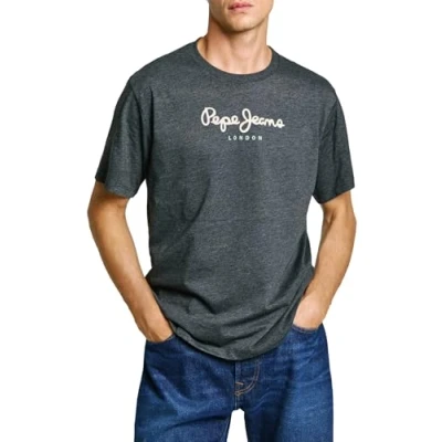 Imagen de Pepe Jeans EGGO Camiseta estampada, Hombre, Talla: Medium, Graphite grey