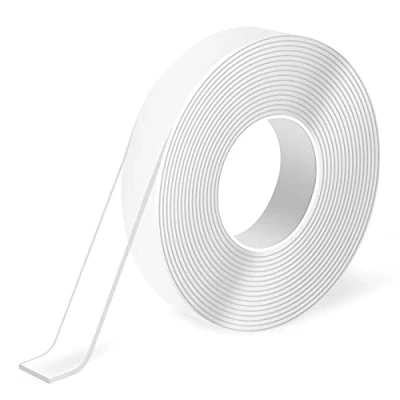 Imagen de Art3d cinta de doble cara muy resistente 305 cm, se puede retirar, no deja marcas, lavable, reutilizable, multiusos como ve en la imagen