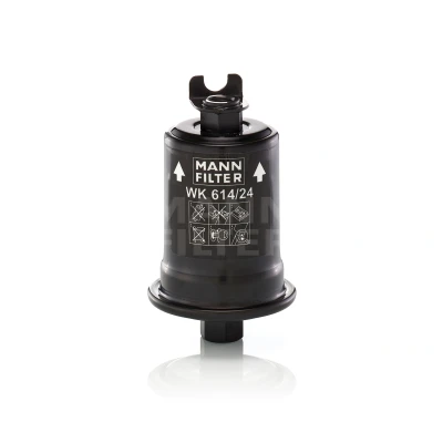 Imagen de MANN FILTER WK 614/24 x Filtro Combustible de tubería con junta MITSUBISHI: Lancer 6 Limousine, ECLIPSE 2, 5 Limousine