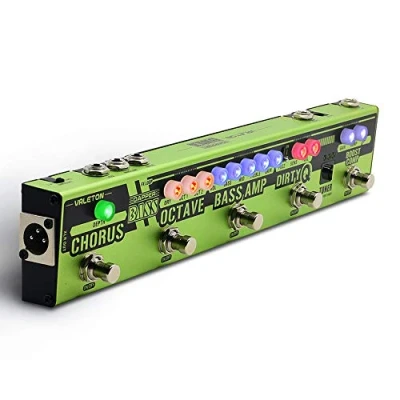 Imagen de Valeton Pedal multiefectos Dapper Bass DI Preamplificador Stage Session Gigging Gear