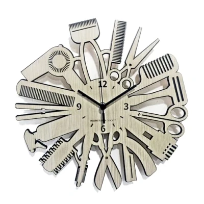 Imagen de Instant Karma Clocks Reloj de Pared Barber Shop Peluquería Salón Belleza Hombre Mujer Barbería