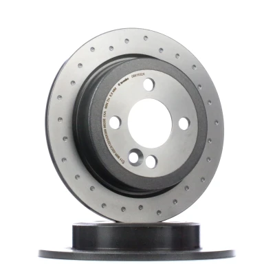 Imagen de BREMBO XTRA LINE 08.9163.2X Disco de freno 259 10 4 macizo, perforado revestido altamente carbonizado MINI: Cabrio, Hatchback, Clubman norauto, oscaro