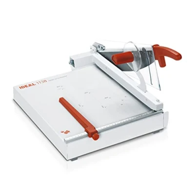 Imagen de Ideal 1138 Masicot cortador de papel (356 x 403 mm, longitud corte 385 capacidad 50 hojas)
