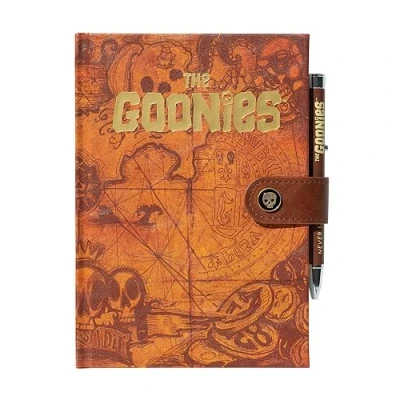 Imagen de Grupo Erik Cuaderno Los Goonies Mapa del tesoro con boligrafo proyector A5 Premium rayado/Libreta hojas blancas notas Bloc de