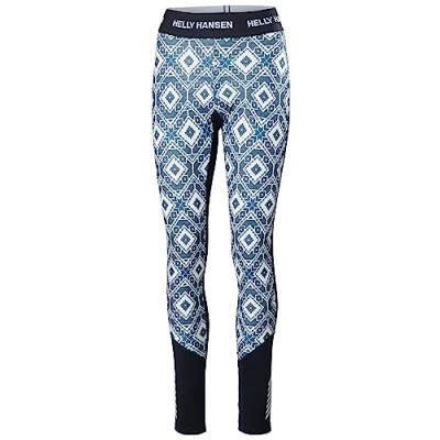 Imagen de Helly Hansen Womens W Lifa Merino Midw Gra Pant, Azul marino, S