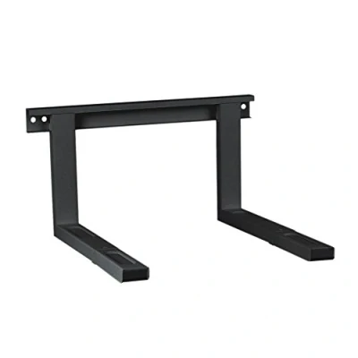 Imagen de conecto Universal/Soporte para microondas Montaje en Pared, Soportes Ajustables Longitud (38,5 53,5 cm), Ancho de Soporte 43 cm, Capacidad Carga máxima 35,0 kg, Negro