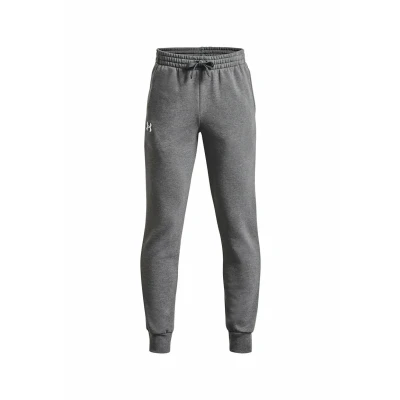 Imagen de Under Armour Fleece Bottoms UA Rival Joggers Pantalones deportivos para niños, Talla: 7a, Castlerock light heather (025)