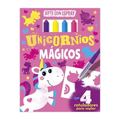 Imagen de UNICORNIOS MAGICOS. ARTE CON ESPRAY