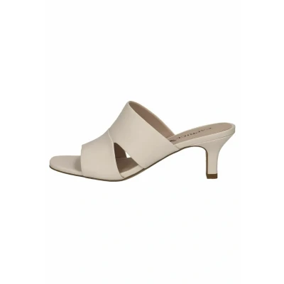Imagen de CAPRICE Mujer 9 27205 42, Sandalia con talón, Wht Lea Black, 42 EU