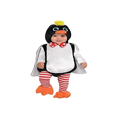 Imagen de amscan 9902072 Disfraz infantil de pingüino (edad 6 12 meses)