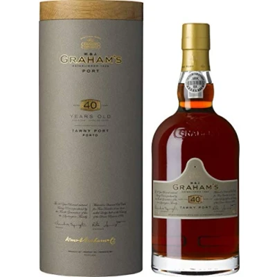 Imagen de W. &amp; J. Graham&#039;s Tawny Port 40 Years Old 20% 750ml in Giftbox