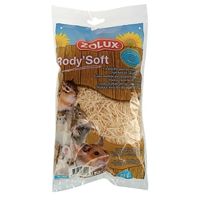 Imagen de Zolux Rody Soft Cuna de Madera Natural para roedor, 25 g