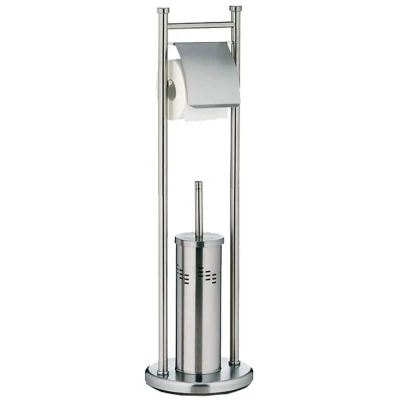 Imagen de kela 22492 Swing Soporte para Papel y escobilla de WC (Acero Inoxidable)