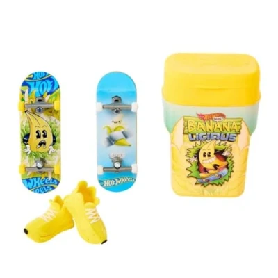 Imagen de Hot Wheels monopatines Skate con 2 y un par de Zapatillas. Modelos Surtidos