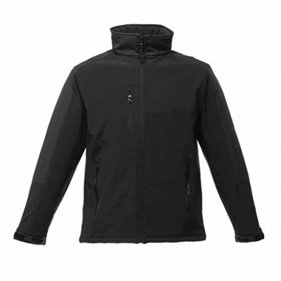 Imagen de Regatta Hydroforce Waterproof &amp; Breathable Hooded 3 Layer Softshell Jacket Soft Shell, Hombre, Black/Black, L