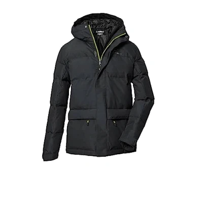 Imagen de killtec Niño Chaqueta acolchada con capucha/chaqueta de invierno repelente al agua KOW 156 BYS QLTD JCKT, black, 140, 40912 000