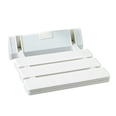 Imagen de Comodidad de baño ValueBaths metlex movilidad Sitback taburete ducha plegable blanco max. 130kgs