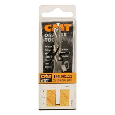Imagen de CMT Orange Tools 195.121.11 Fresa helicoidal z3/r pos. d 12x42x90 hwm dx