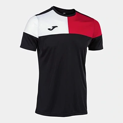 Imagen de Joma Camiseta Manga Corta Crew v Negro Rojo Blanco
