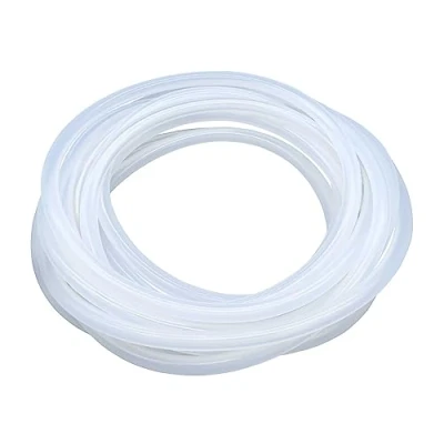 Imagen de LAVMHAB tubo de silicona grado alimenticio, 3 mm diámetro interior x 5 exterior, 8 m, flexible goma transparente