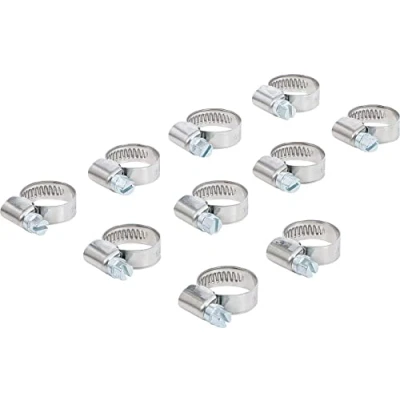 Imagen de BGS 8095 12x20 Abrazaderas de manguera inoxidable 12 x 20 mm 10 piezas