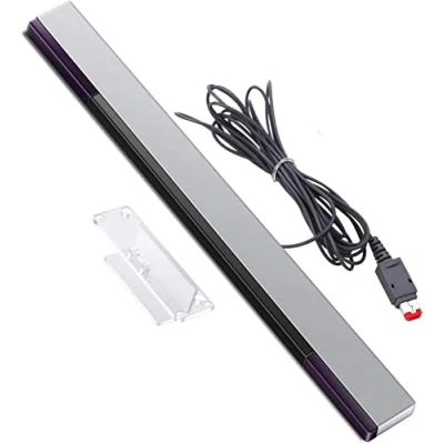 Imagen de CABLEPELADO Barra Sensor Infrarrojos Wii de Rayos Señal IR Consola Compatible con Nintendo Wii, Mini y U