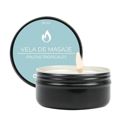 Imagen de Diversual Vela de Masaje Aromática 30 ml (Frutas Tropicales)