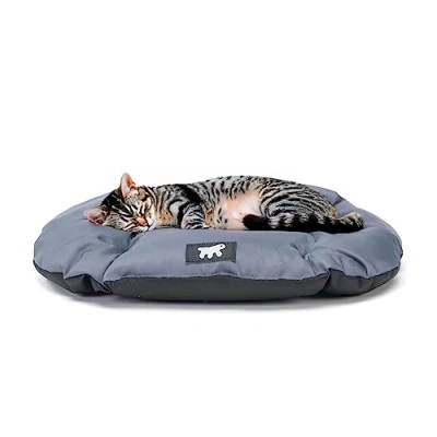 Imagen de Ferplast Cojín para Perros pequeños Tejido Resistente a los arañazos Lavable máquina 30 Alfombrilla Impermeable 43 x 3 cm. Gris