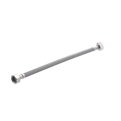 Imagen de Flexible de acero inoxidable hembra 3/8 Paso interior 8 mm Longitud 30 cm Conexión resistente y duradera Ideal para fontanería sistemas agua Fácil instalación QUICK PLOMBERIE