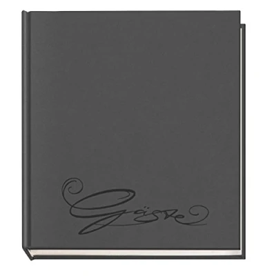 Imagen de Veloflex 5420082 Libro de visita (20.5 x 24 cm, 144 hojas), gris