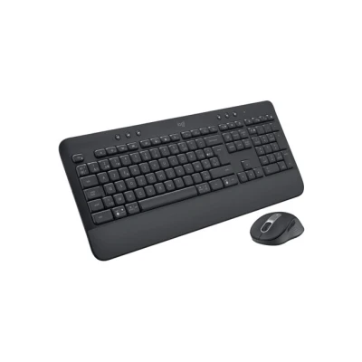 Imagen de Teclado y Ratón Inalámbrico Logitech 920 011001 Negro Azerty Francés