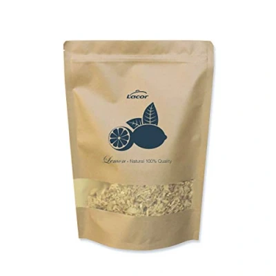 Imagen de Lacor 69557 Ahumador de alimentos, Serrín para Ahumar, Madera Limonero, 100% Natural, Sabor limón: aporta un toque cítrico y dulce muy suave, 600gr