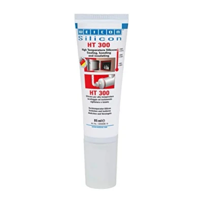 Imagen de Weicon silicone ht 300 85 ml rosso adesivo universale resistente alle alte temperature