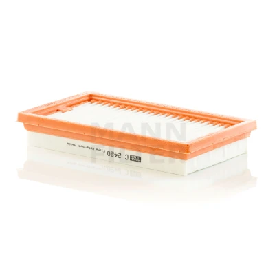 Imagen de MANN FILTER C 2420 Filtro de aire 34 137 232 Cartucho filtrante NISSAN: Qashqai / Qashqai+2 I, Note Tiida Hatchback