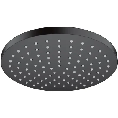 Imagen de hansgrohe Vernis Blend Rociador de ducha 200, 1 tipo chorro Ahorro agua, negro mate, 26277670