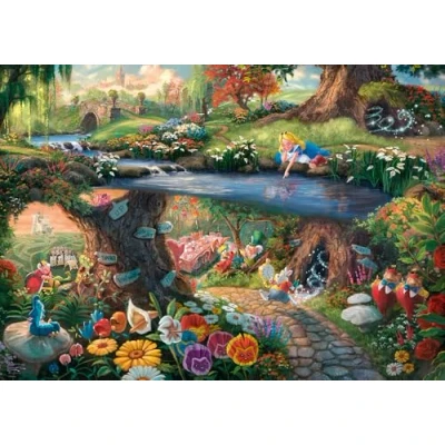 Imagen de Schmidt, Thomas Kinkade: Disney Alice in Wonderland Puzzle 1000pc, Puzzle, Ages 12+, 1 Players