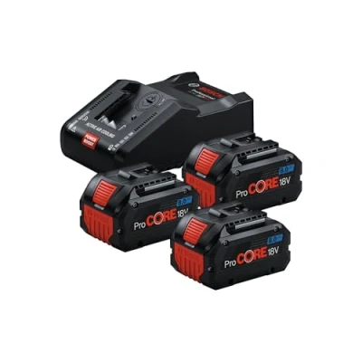 Imagen de Kit procore 18v avec 3 batteries 8ah et chargeur gal 160 bosch 0615a5004y
