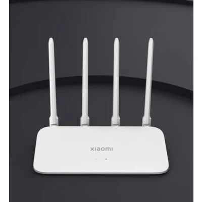 Imagen de Xiaomi Router Ac1200 Fibra Óptica 1200 Mbps con 128 MB de Memoria Inalámbrico Doble Banda WiFi 4 Antenas Omnidireccionales Color Blanco