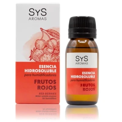 Imagen de S&amp;S Cosmética Natural Esencia Brumaroma Frutos Rojos 50ml. Aromaterapia para Humidificador y Difusor Aroma SPA,…