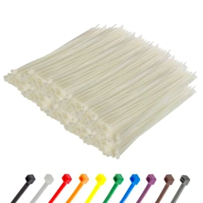 Imagen de Gocableties Bridas plastico blancas para cables 1,000 Piezas 300 mm x 4,8 Resistentes a los rayos