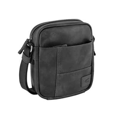 Imagen de camel active Umhängetasche; 251 Laos Bolso bandolera, 23 cm, Negro (Schwarz)