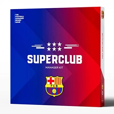 Imagen de Mánager Kit del FC Barcelona Expansión de Superclub El Juego Mesa para mánagers fútbol