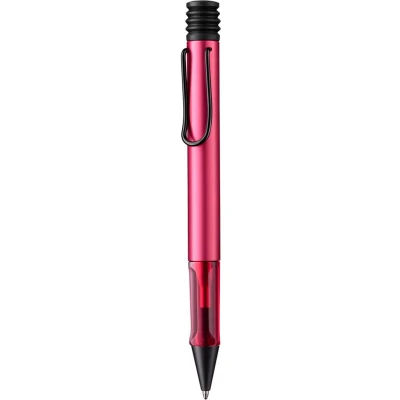 Imagen de Lamy AL star 2D9 Bolígrafo ligero de aluminio en fiery con mango ergonómico y clip metálico autoamortiguador, incluye mina grande M 16