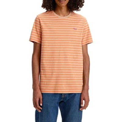 Imagen de Levi&#039;s Ss Original Housemark Tee Camiseta, Sleek Brandied Melon, XXS Hombre