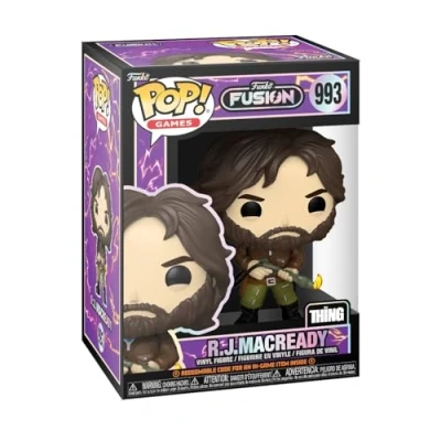 Imagen de Funko Pop! Games: Fusion R.J MacReady The Thing Figura de Vinilo Coleccionable Idea Regalo Mercancia Oficial Juguetes para Niños y Adultos Video Games Fans