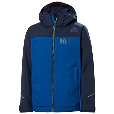 Imagen de Helly Hansen Jr Sogndal Jacket Junior Unisex Deep Fjord Chaqueta de Pluma para Acampada y Marcha niño